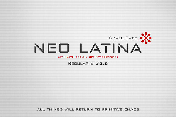 neo latina fonts in Sans-Serif Fonts - product preview 1