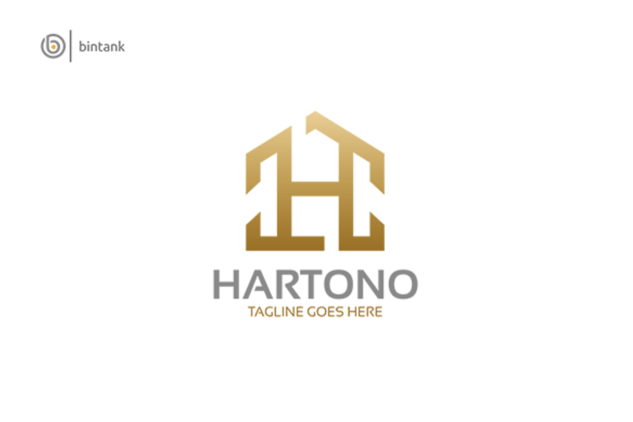 Letter H House Logo in Logo Templates - product preview 8