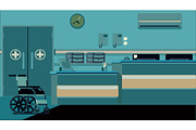 Hospital Reception Illustration