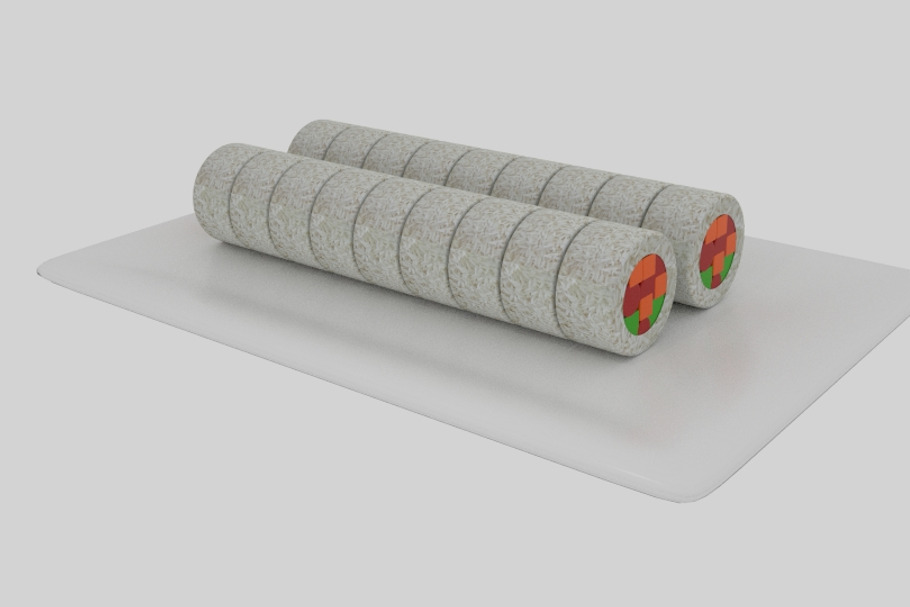  Rice Roll Sushi  in Food - product preview 8