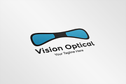 Vision Optical Logo Template