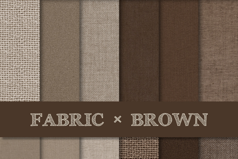 Fabric Texture Backgrounds - Brown
