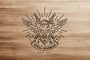 Skull Warrior Logo