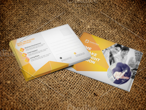 Corporate Postcard in Postcard Templates - product preview 7