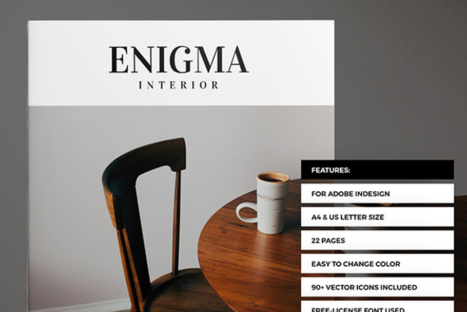Enigma Magazine in Magazine Templates - product preview 8