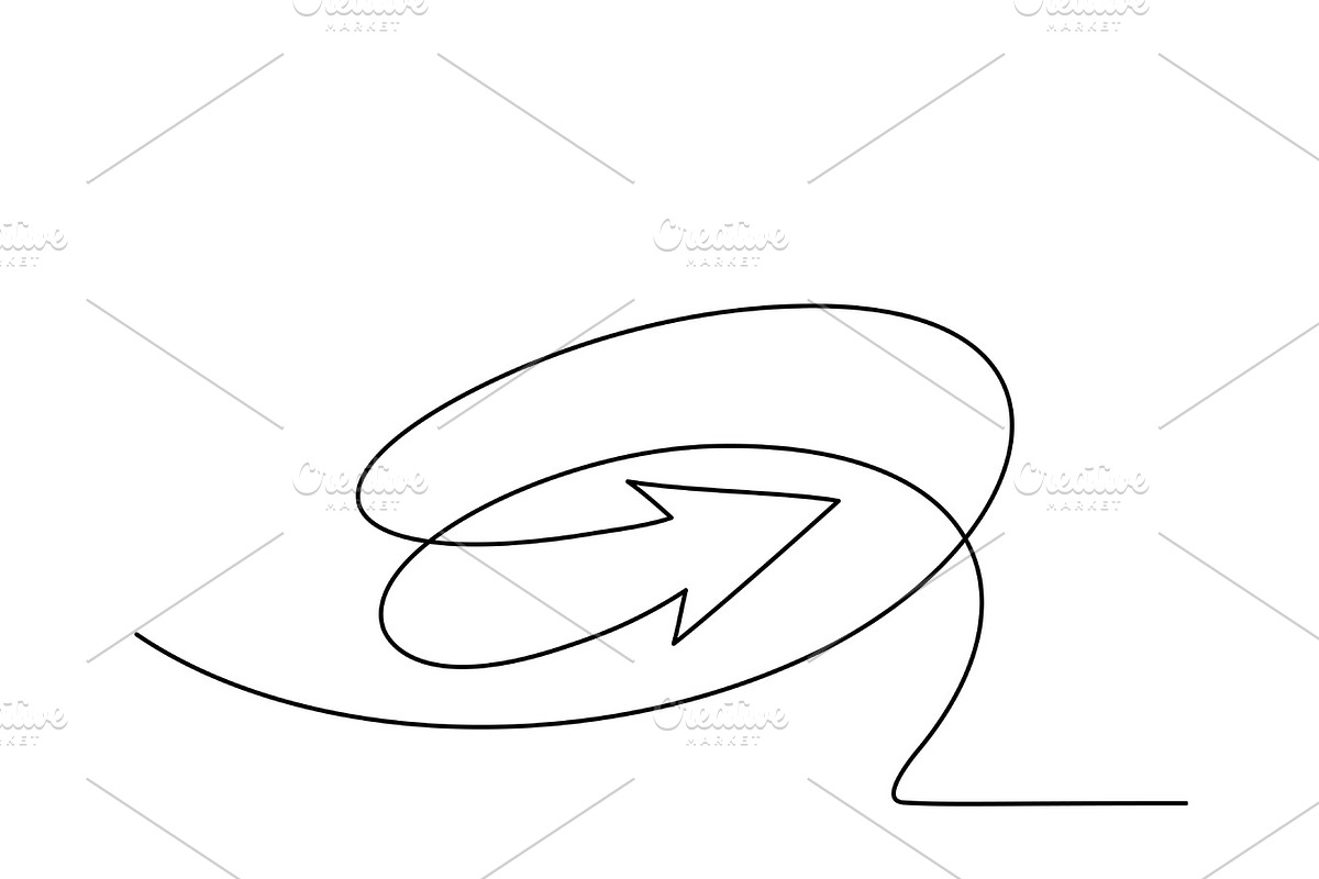 Abstract arrows sign in Illustrations - product preview 8