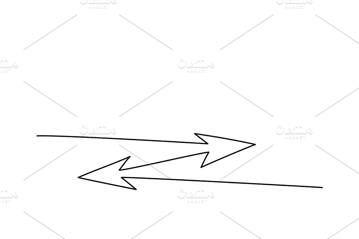 Abstract arrows sign in Illustrations - product preview 8