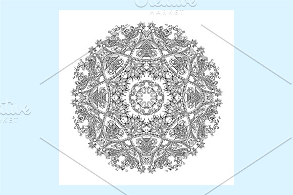 45 DOILY PATTERN in Patterns - product preview 1