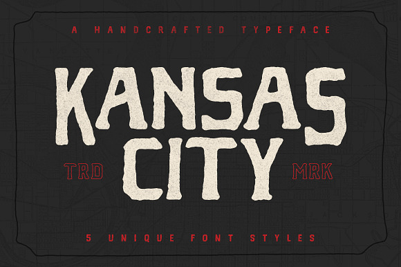 Kansas City - Font Family in Display Fonts - product preview 8