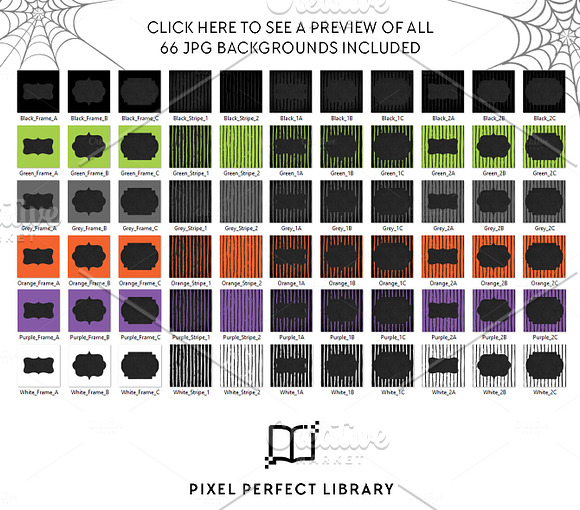 Stripes & Frames Halloween Theme in Instagram Templates - product preview 1