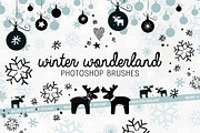 Winter Wonderland photoshop brushes