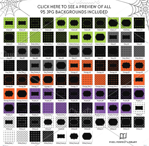 Halloween Theme Dots and Frames in Instagram Templates - product preview 1