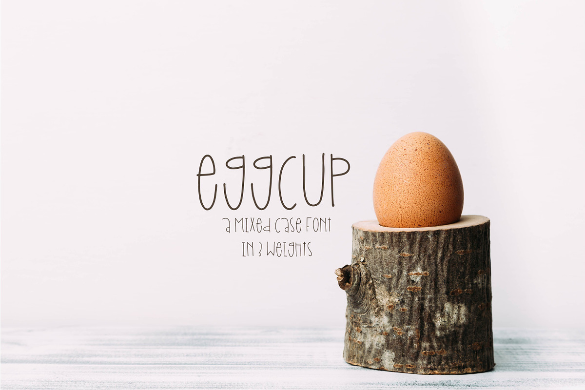 Eggcup - A Mixed Case in Display Fonts - product preview 8