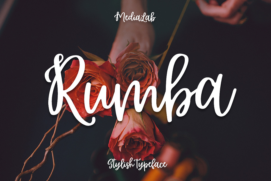 Rumba Script in Script Fonts - product preview 8
