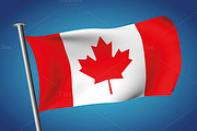Flag of Canada. Canadian flag