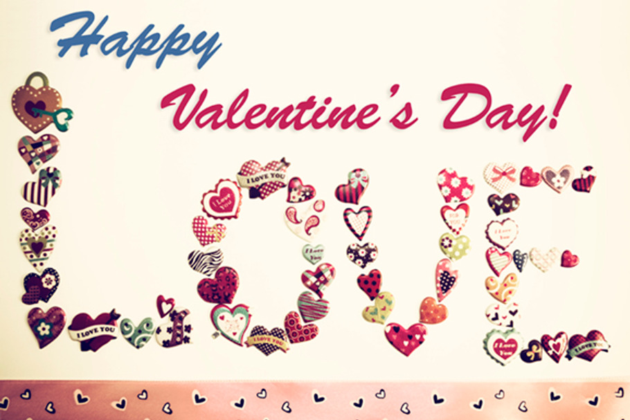 Valentine's Day Greeting Card in Graphics - product preview 8