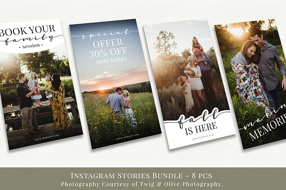 Instagram Stories Bundle vol.1  in Instagram Templates - product preview 2