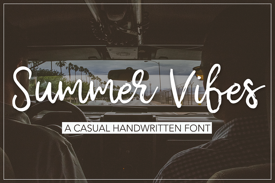 Summer Vibes Script in Script Fonts - product preview 8
