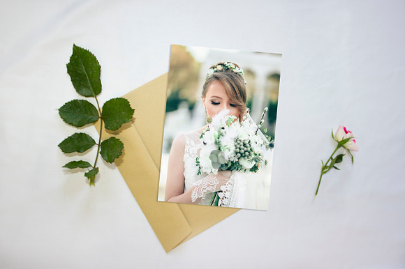 Wedding rustic Mockup in Print Mockups - product preview 4