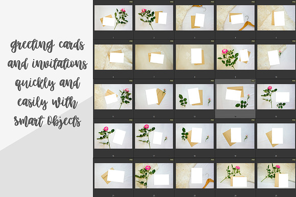 Wedding rustic Mockup in Print Mockups - product preview 6