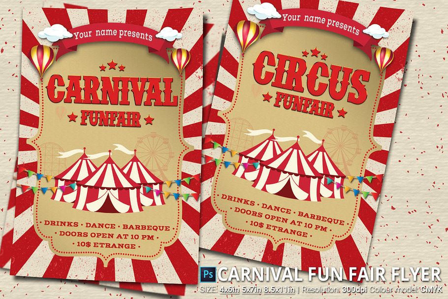 Carnival Fun Fair Flyer Poster