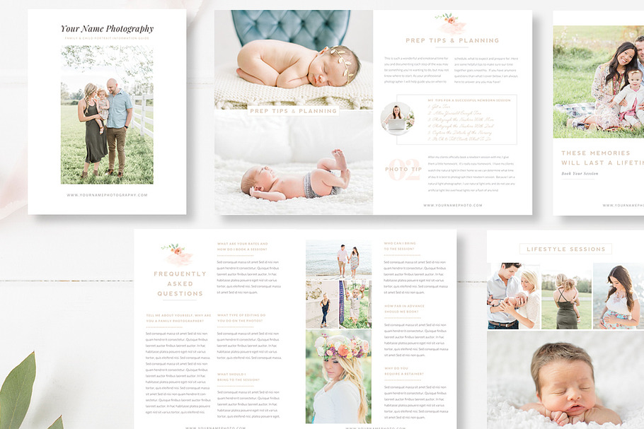 Kids Photography Magazine Template in Magazine Templates - product preview 8