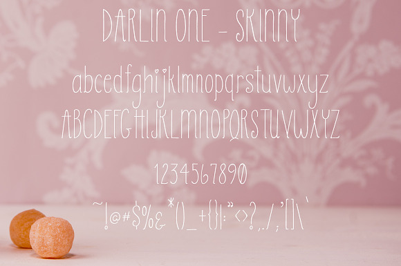 Darlin One - Sweet Font Trio in Sans-Serif Fonts - product preview 6