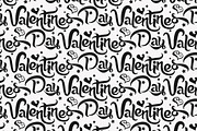 Valentines day seamless pattern 