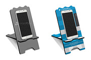 Mobile Tablet Benelux Stand Mockup