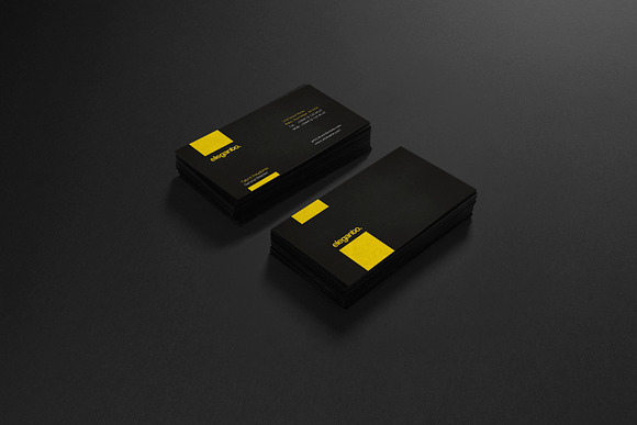 Eleganto Business Card in Business Card Templates - product preview 1