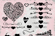Hand Drawn Valentines Day Clipart