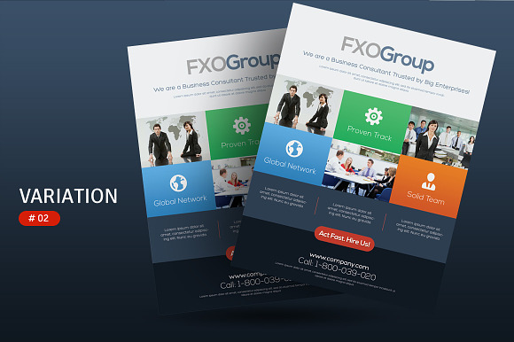 Corporate Flyer Templates Vol.02 in Flyer Templates - product preview 1