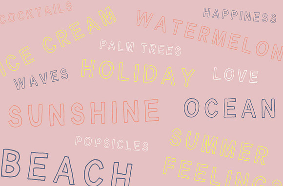 Little Dreamer Font Duo in Outline Fonts - product preview 1
