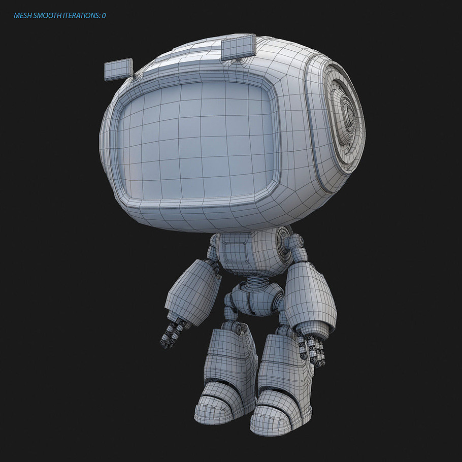 Toy Droid Rigged in Fantasy - product preview 10