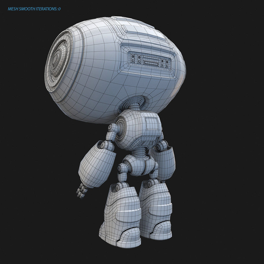Toy Droid Rigged in Fantasy - product preview 13