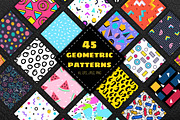 45 geometric patterns