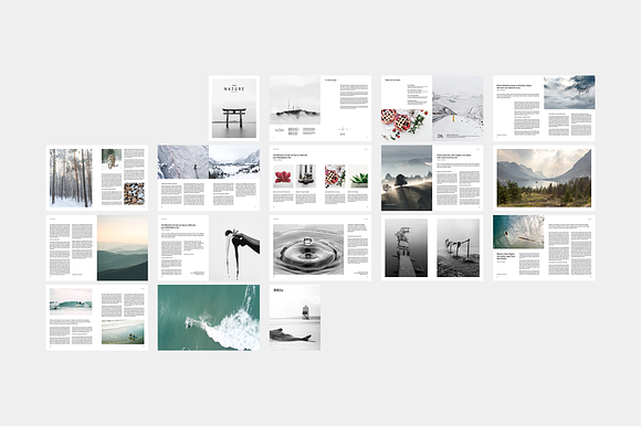 Nature Magazine in Magazine Templates - product preview 17