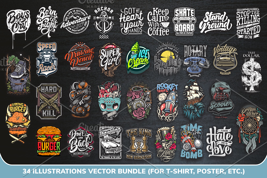 Illustrations Vector Bundle in Illustrations - product preview 8