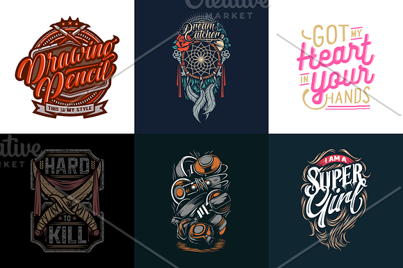 Illustrations Vector Bundle in Illustrations - product preview 2