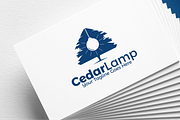 Cedar Lamp | Logo Template