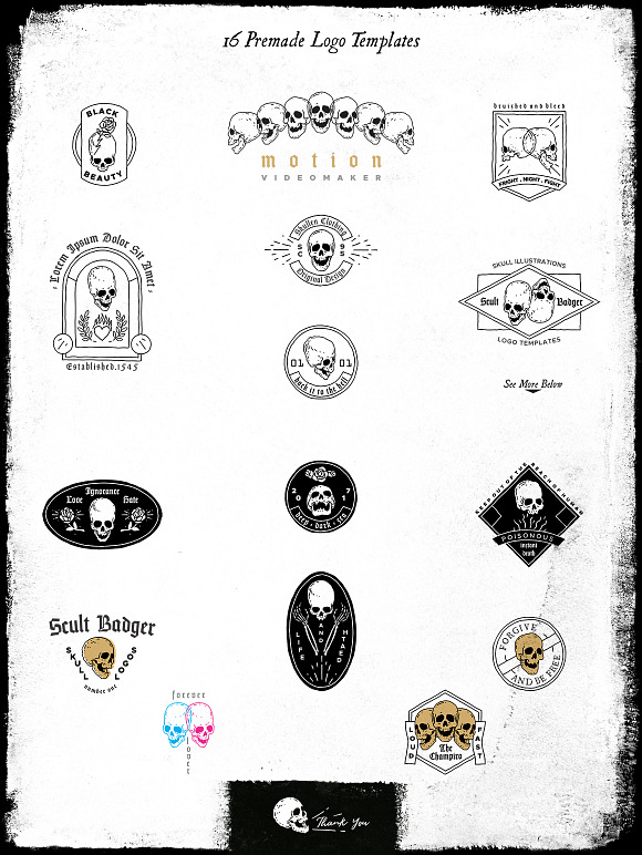 Scult Badger in Logo Templates - product preview 12