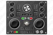 Sound board or studio controls