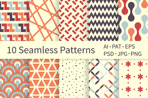 Seamless Patterns Swatch Libraries in Patterns - product preview 10