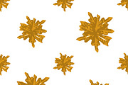 Leaves Motif Seamless Graphic Pattern