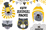 Cute animal faces creator