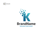 Letter K Dot Logo