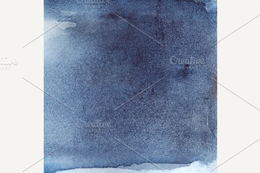 Watercolor blue texture background in Textures - product preview 8