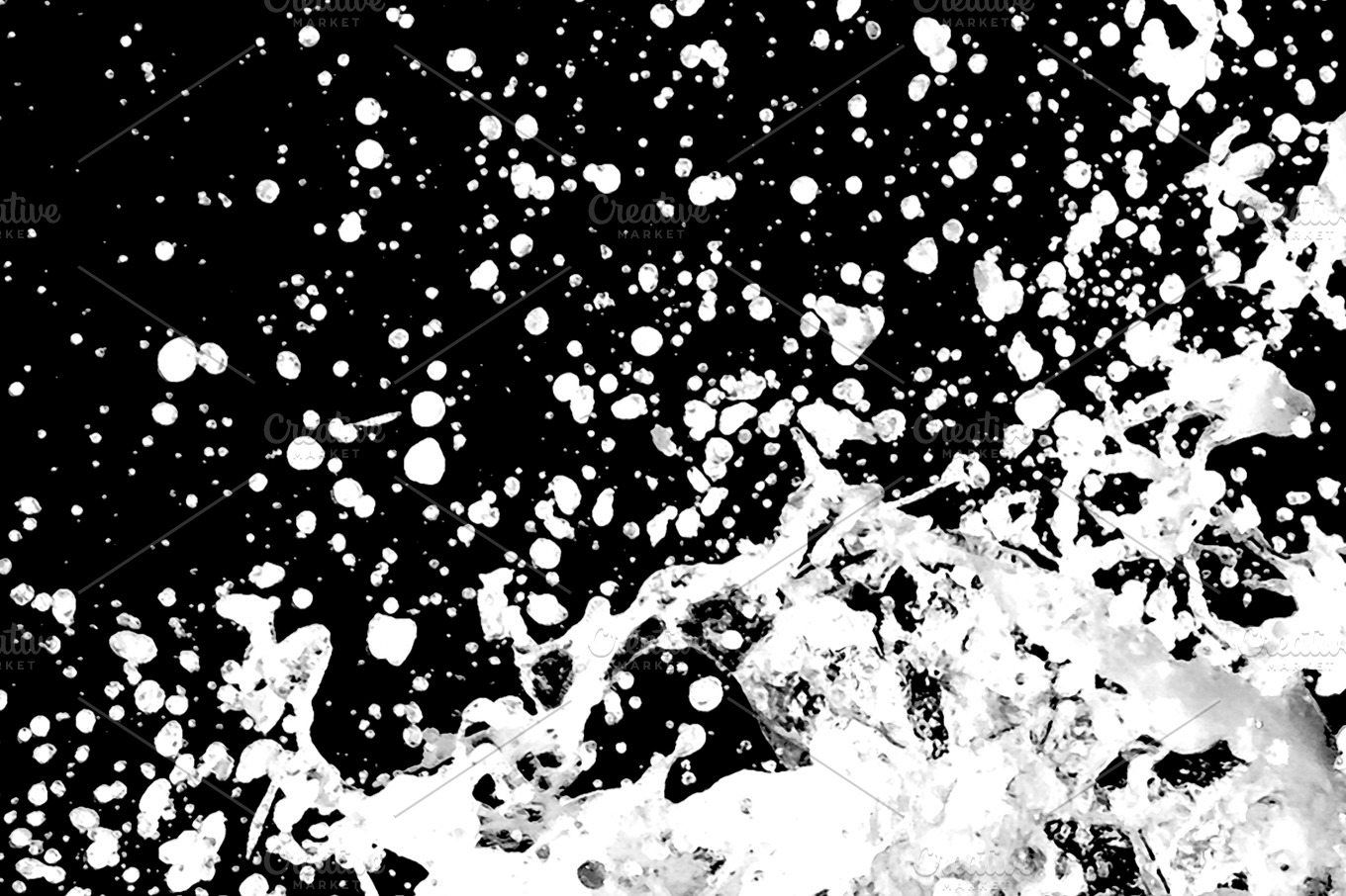 Black And White Splash Background Texture High Quality Abstract Stock