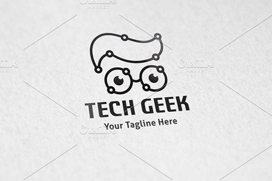 Tech Geek - Logo Template
