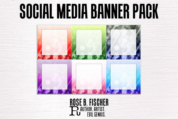 Bokeh Social Media Banner Pack
